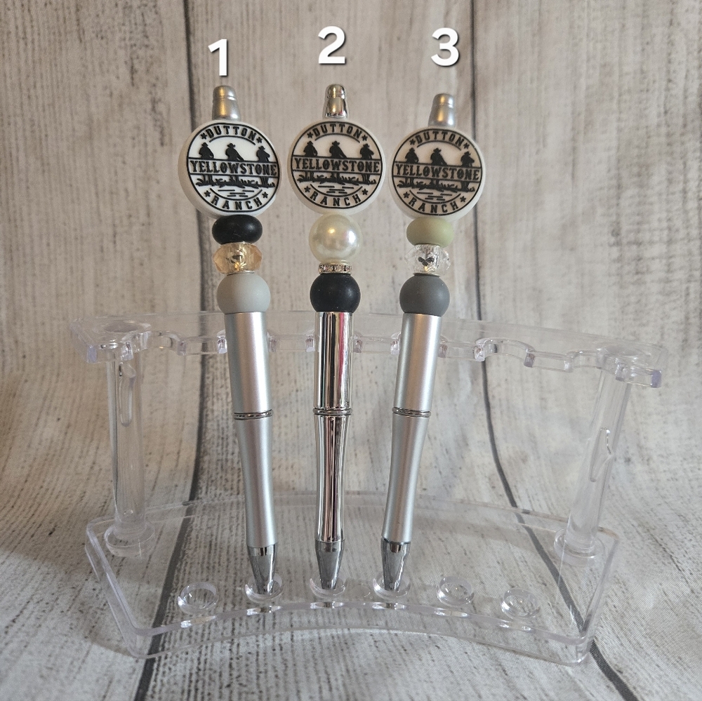 Yellowstone Beaded Pens[Read Description]
